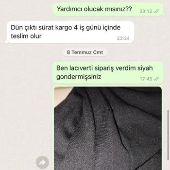 Ellayaz Butik Ne Ürünüm Geldi Ne Param İade Edildi