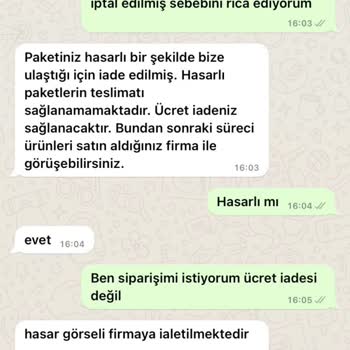 Kargoist Bayrampaşa Şubesi Siparişimi İadeye Gönderdi