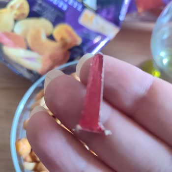 Migros Master Nutx Ten Karton Parçası Çıktı