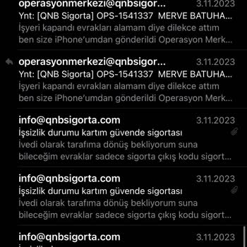 QNB Sigorta Canımdan Bezdirdi. Sadece Pişmanlık