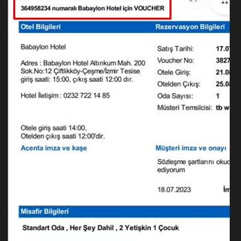 Faturam İletilmiyor Tatilbudur.com