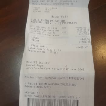 Dijitsu Ayıplı Malı Geri Verememek