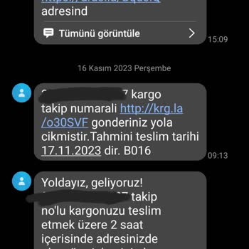 Aras Kargo Siparişimi Hâlâ Teslim Etmedi
