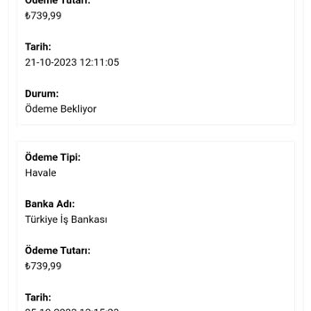 Vakronline Sayfası Siparişimi Kargolamıyor.