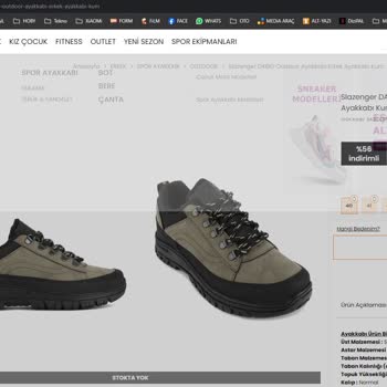 Slazenger Garantisiz Ayakkabı Satıyor Ve Outdoor Giymek İşkence