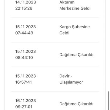 Bir Günde Kargo Firması Ürün Teslimatı Yapmadı Yapmıyor Bilerek
