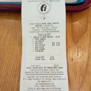 Taksim Demirören Popeyes Müdürü Elemanı Tehdit Etti