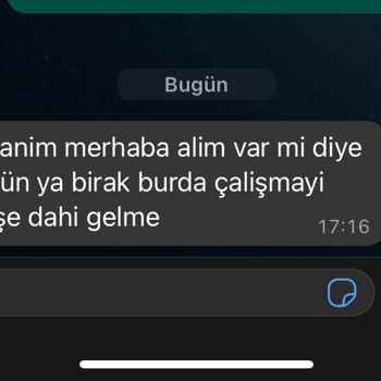 Ecrou Mağaza Müdürünün Yanlış Üslubu