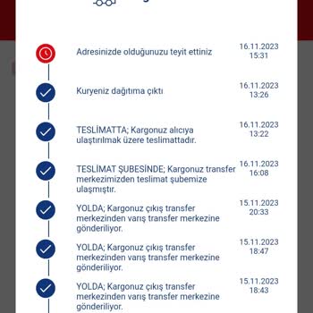 Aras Kargo Kargo Takip Sitesinin Yanlış Bilgi Vermesi