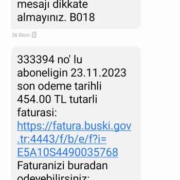 Bursa Büyükşehir Belediyesi Sürekli Yükselen Su Faturaları!