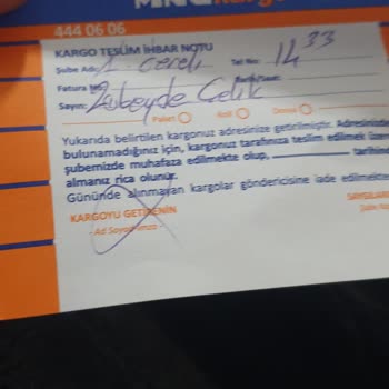 MNG Kargo Kargom Teslim Edilmedi