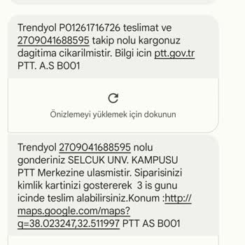 PTT Kargo Kargo Teslimatı Yapılmaması