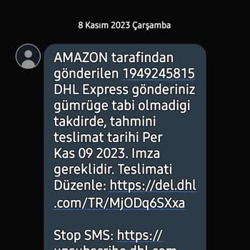 DHL Eksik Bilgilendirip 6502 Sayılı Kanun Md. 24'ü Uygulamıyor!