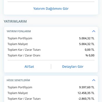 Denizbank Yatırım Hesabımda Sıkıntı Var.