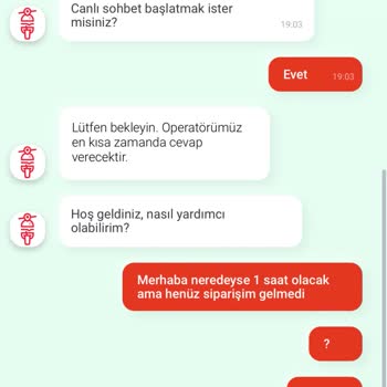 Tıkla Gelsin Uzun Bekleyişe Mahkum Siparişim