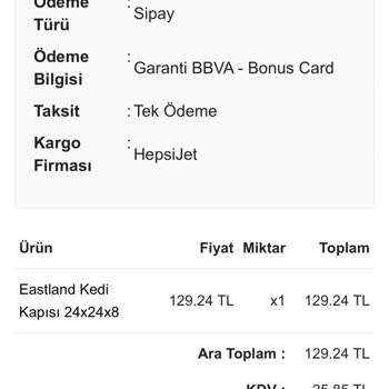 Bulutmama.com Ücreti Alınan Ürünün Teslim Edilmemesi