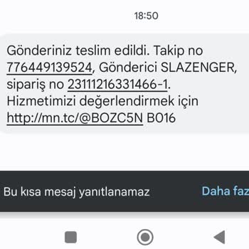 MNG Kargo Kargonun Gelmeden Teslim Edildi Diye Mesaj Gelmesi