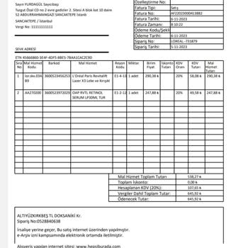 Loreal Paris Retinol Serum Ve Leke Kremi