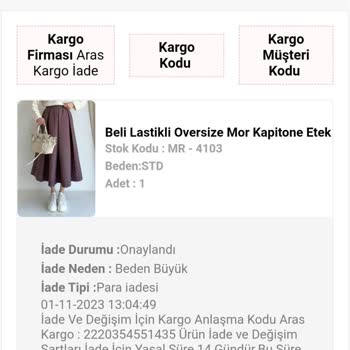 Mocatrend İade Ücreti Yatırılmaması