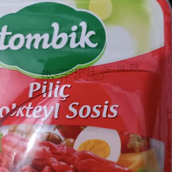 BİM Tombik Markalı Aldığım Piliç Kokteyl Sosis Çürük Çıktı