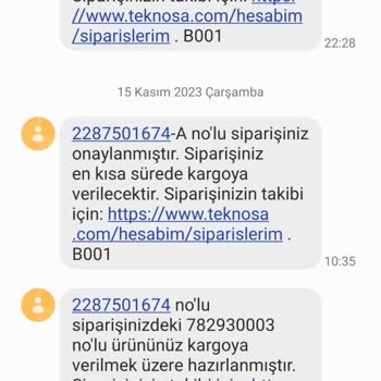 Teknosa Ürün Teslimat Şikayeti