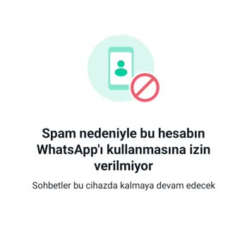 WhatsApp Hesabımın Kapanması