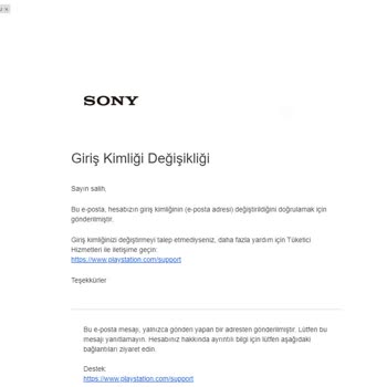 PlayStation Türkiye Hesabım Ele Geçirildi
