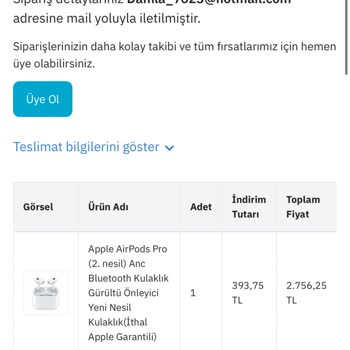 Epttavm Sahte İphone Airpods Pro