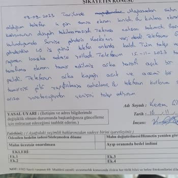 Teknosa Ve Sigorta Sorunları: Ekran Kırığı Ve Servis Maratonu