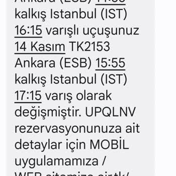 Türk Hava Yolları Pişmanlıktır