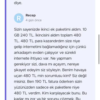Turkcell İletişim Sorunu Hakkında