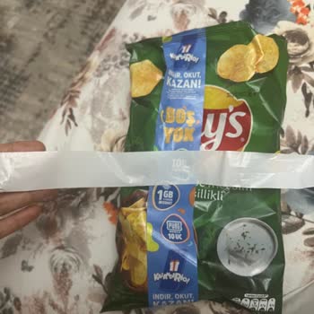 Lays Boş Yok Yazmasına Rağmen Kod Yok