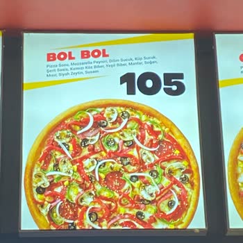 Terra Pizza Alakasız Özensiz Pizzalar