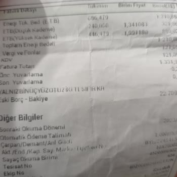 AKEDAŞ Yüksek Elektrik Faturası
