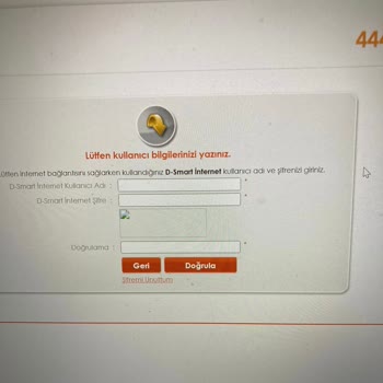 D-Smart İnternet Erişim Sorunu