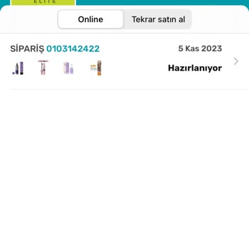 Watsons 11 Gün Önce Verdiğim Siparişim