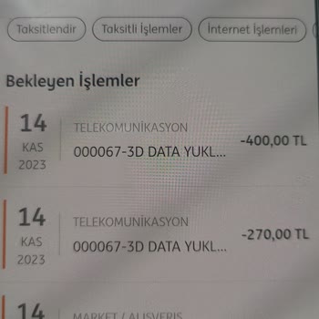Turkcell 3D Data Yüklemesi
