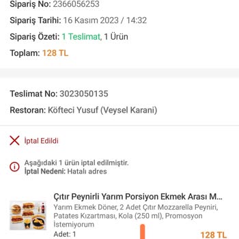 Trendyol Para İadem Yapılmadı