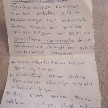 Ouno Teknik Servis In İlgisizliği