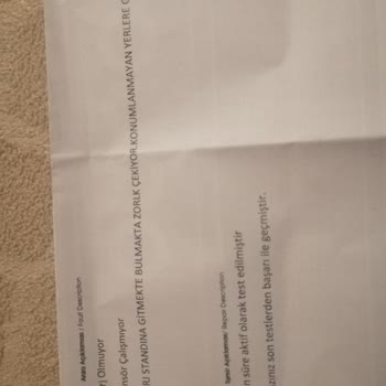 Ouno Teknik Servis In İlgisizliği