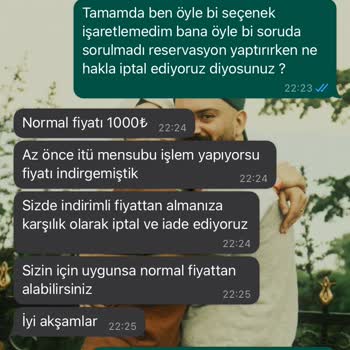 olleyy.com Rezervasyon İptali Ve İletişim Sorunu