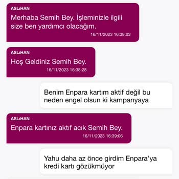 QNB Finansbank Trendyol ParaPuan Vermedi Ve Yardımcı Olmadı