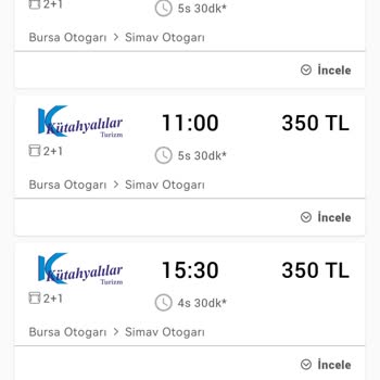 Kütahyalılar Turizm Otobüs Sefer Sıklığı Ve Pahalılığı