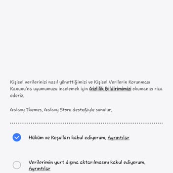 Samsung'da Zorunlu Veri Aktarımı Sorunu!