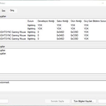Performax Gaming Mausun Driveri Çalışmıyor