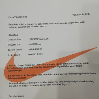 Sportive Kusurlu Ürün Arkasında Durmuyor