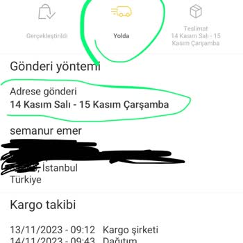Oysho Giyim Geciken Kargo Ve Mağduriyetim