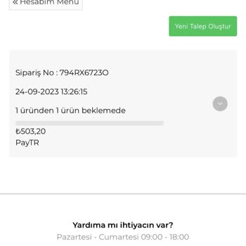 By Sadem Para İadem Yapılmadı