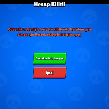 Brawl Stars Hesap Kilidi Açılması