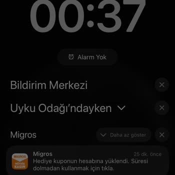 Migros Onay Dışı Sipariş İptali